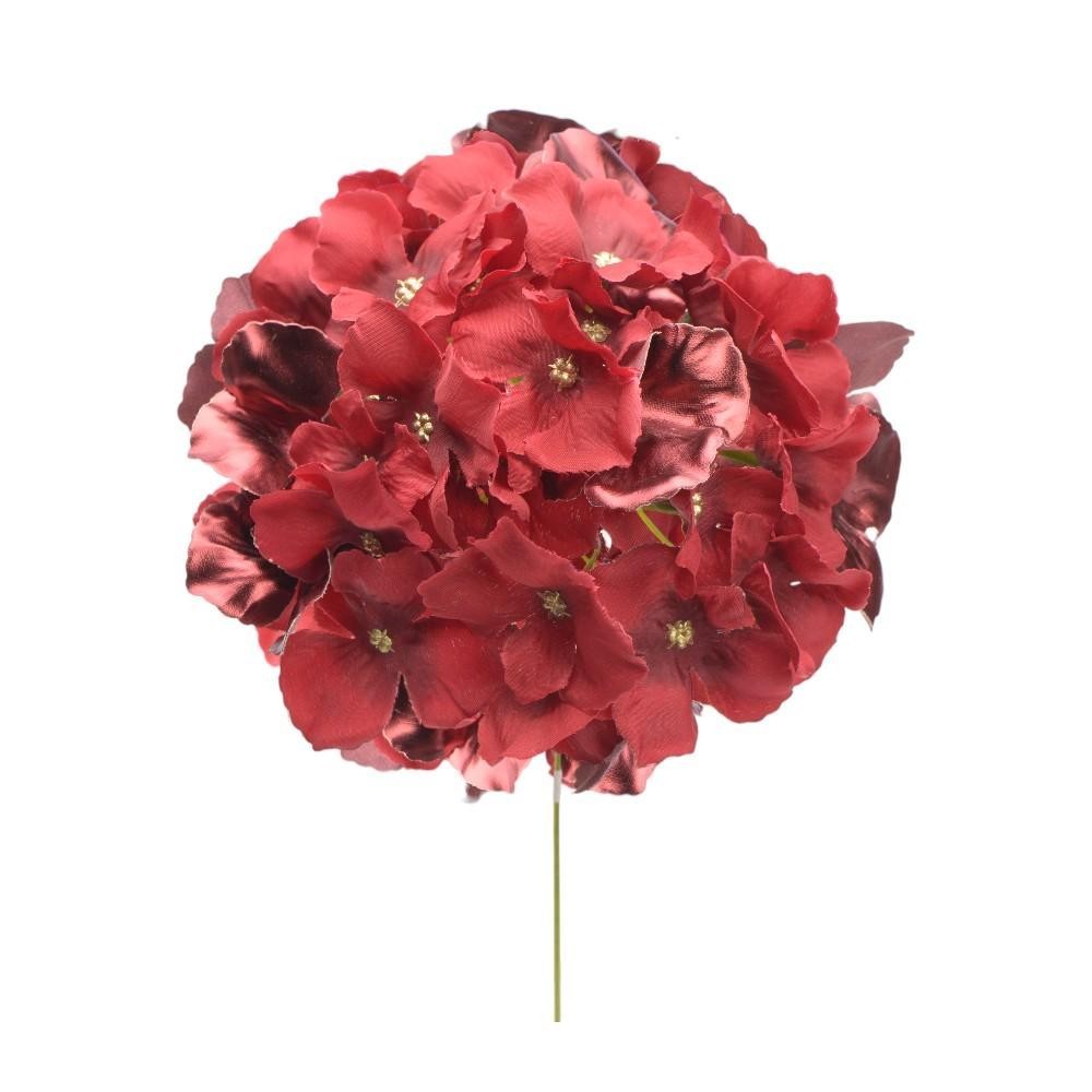 RAMETTO ORTENSIA CM 27 ROSSO